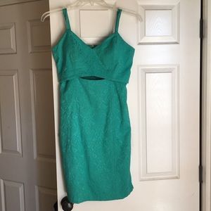 Teal XoXo dress